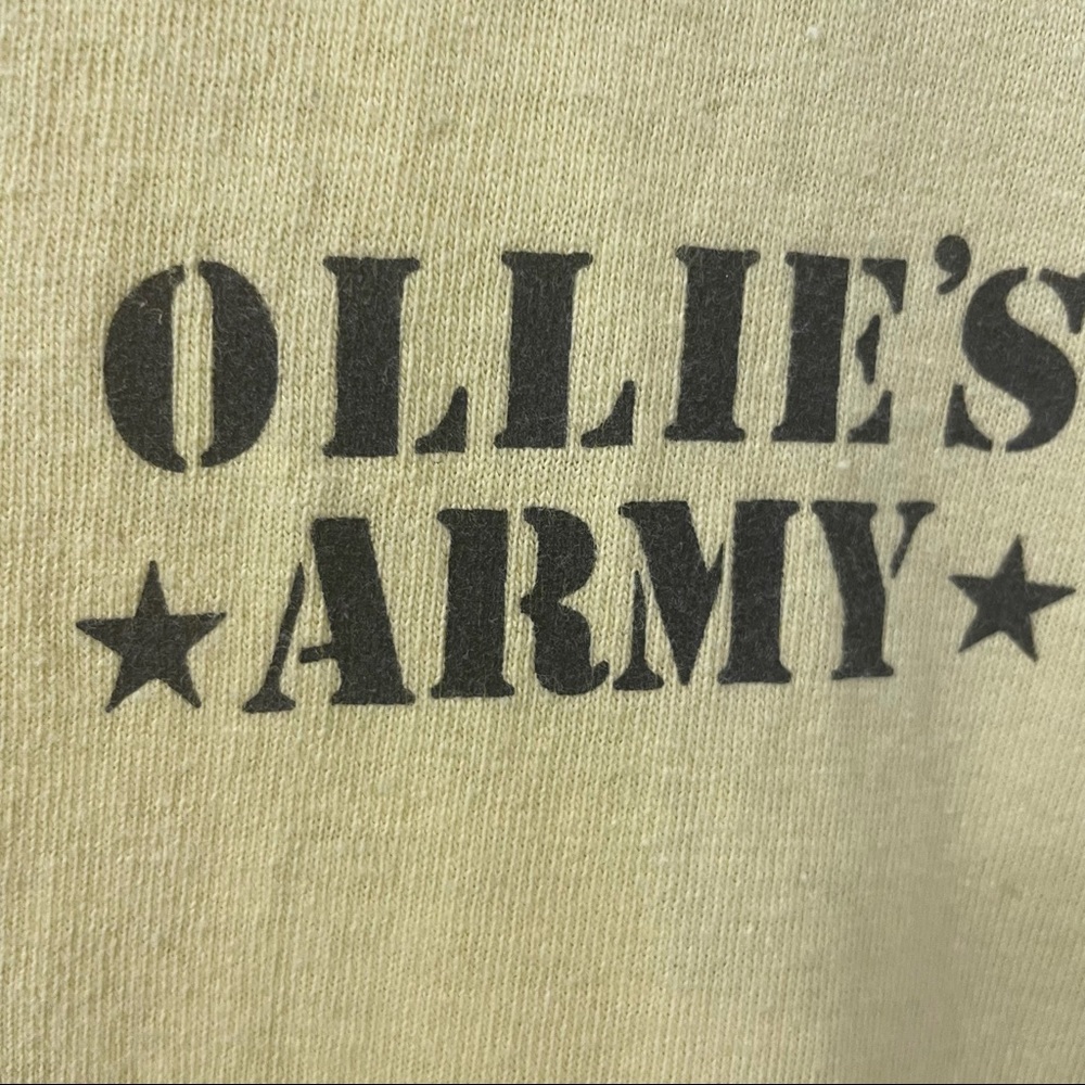 Oliver North for President shirt yellow vtg rare - Picture 10 of 11
